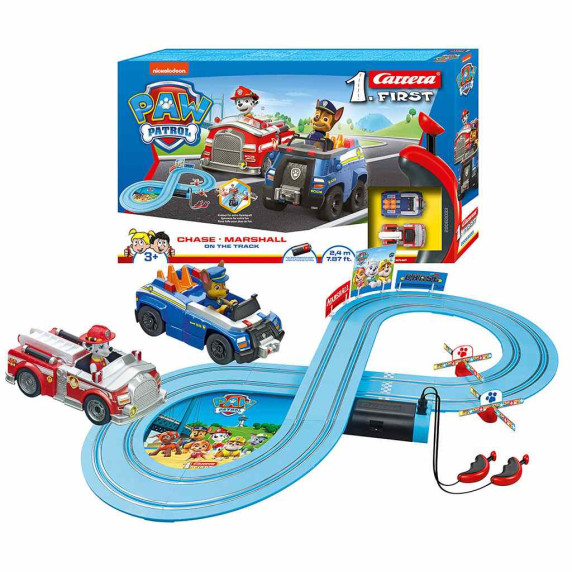 Autópálya Carrera FIRST Paw Patrol On the Track 2,4m