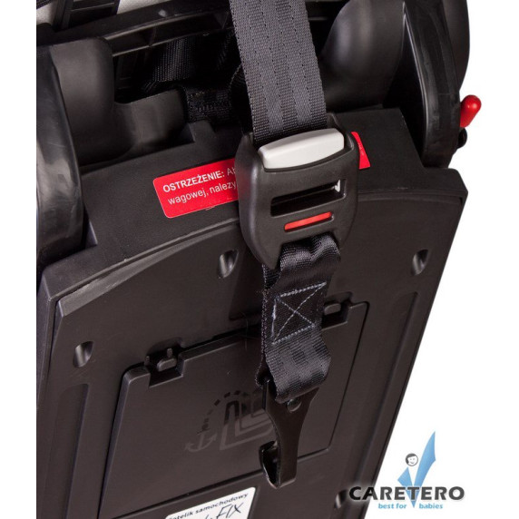 Autosedačka CARETERO DiabloFIX s Isofix black 2015 