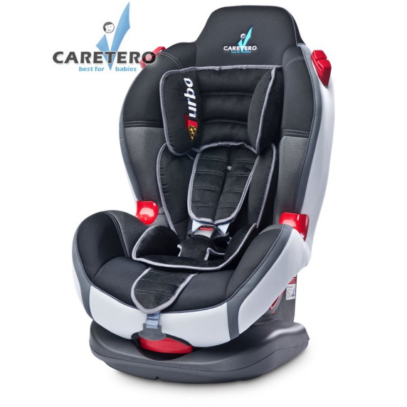 Autósülés CARETERO Sport Turbo 2015 9-25 kg - Grafit szürke