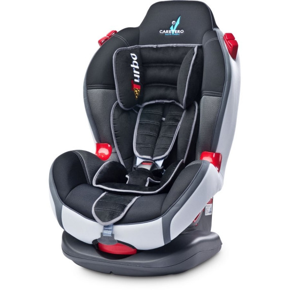 Autósülés CARETERO Sport Turbo 2015 9-25 kg - Grafit szürke
