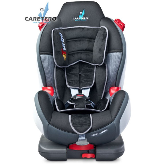 Autosedačka CARETERO Sport TurboFix graphite 2016 