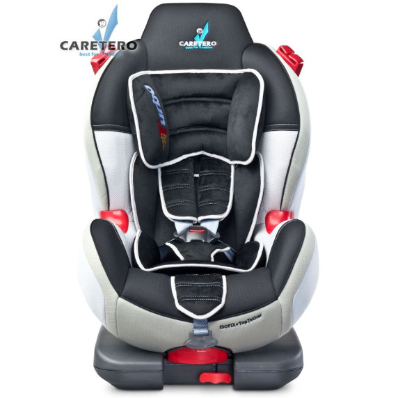 Autósülés CARETERO Sport TurboFix 2016 9-25 kg - szürke