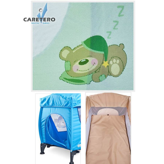 Cestovná postieľka CARETERO Grande 2016 blue