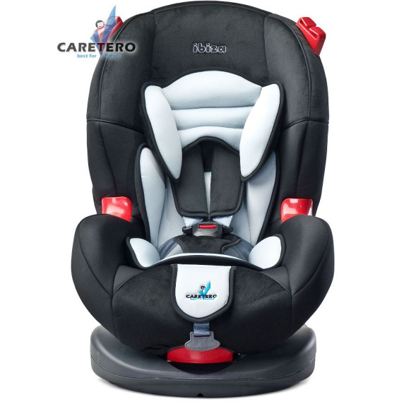 Autosedačka CARETERO IBIZA New black 2016 