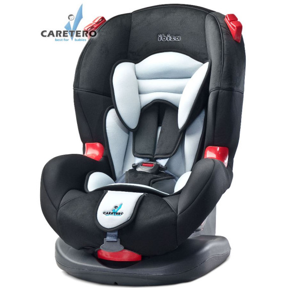 Autosedačka CARETERO IBIZA New black 2016 