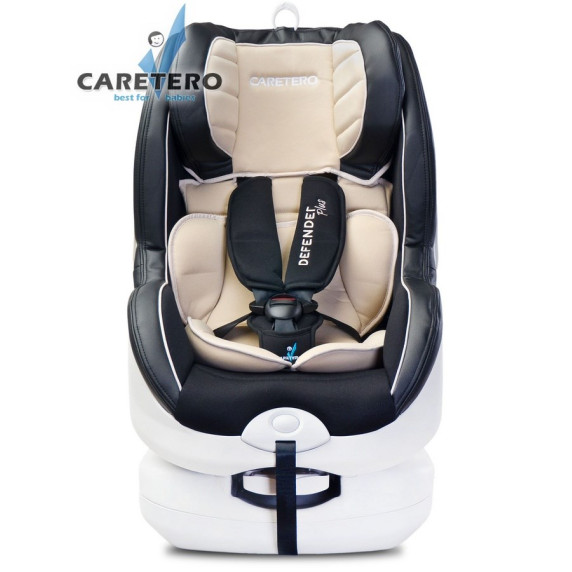 Autósülés CARETERO Defender Plus Isofix 0-18 kg - Bézs