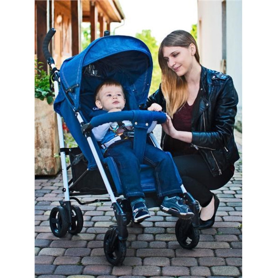 Golfový kočík CARETERO Jeans brown 2016