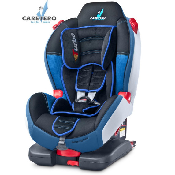 Autosedačka CARETERO Sport TurboFix navy 2016 