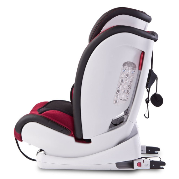 Autósülés CARETERO Volante Fix Limited 2018 9-36kg - Burgundi