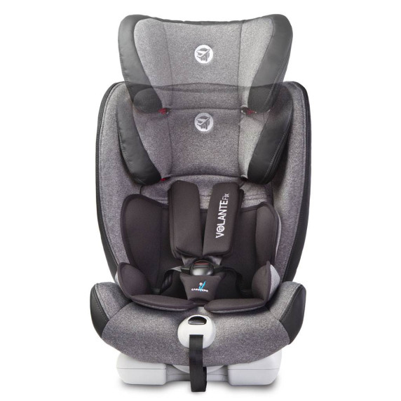 Scaun auto pentru copii - CARETERO Volante Fix Limited 2018 9-36kg - gri