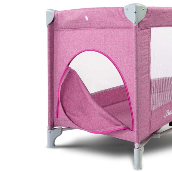 Cestovná postieľka CARETERO Basic Plus 2017 grey