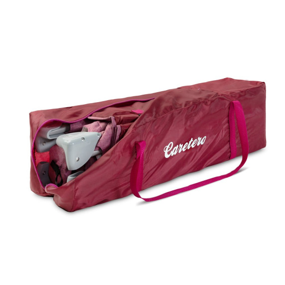 Cestovná postieľka CARETERO Basic Plus 2017 grey