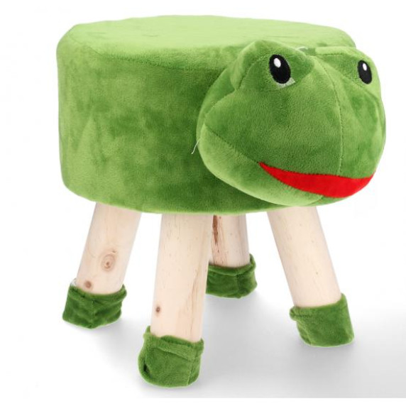 Inlea4Fun Gyerek puff ülőke - Béka