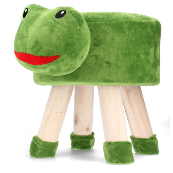 Inlea4Fun Gyerek puff ülőke - Béka