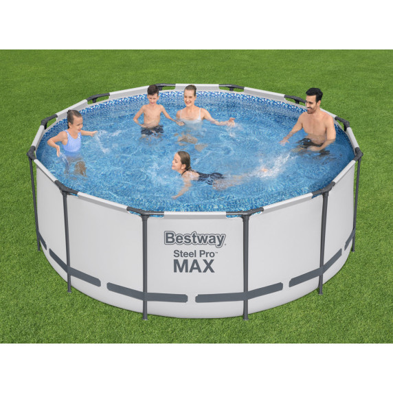 Piscină - 366x122 m - BESTWAY 56420 Steel Pro Max