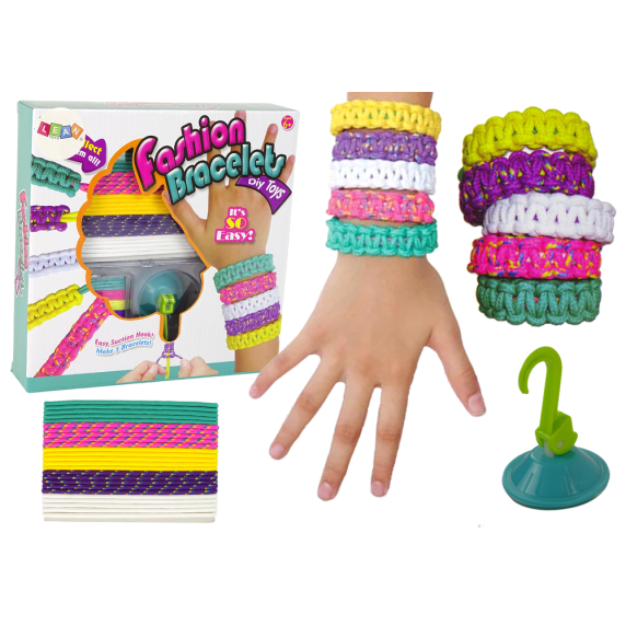Kreatívna sada Fashion Bracelets pre vytváranie náramkov 