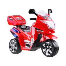 Elektromos kismotor LED világítással Inlea4Fun - piros - 