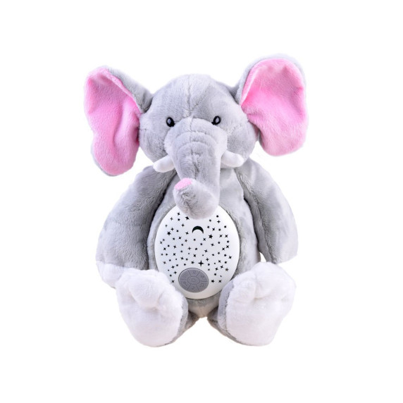 Elefant pluș cu proiector - Inlea4Fun