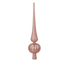 Karácsonyfa csúcsdísz 30 cm - rose gold - 