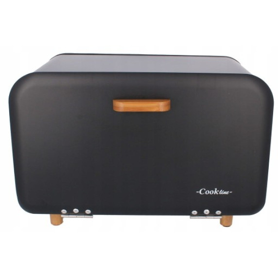 Cutie pentru pâine - negru - Cook Line COMINO