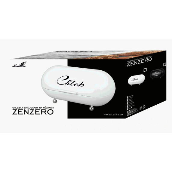 Cutie pentru pâine - negru - Cook Line ZENZERO