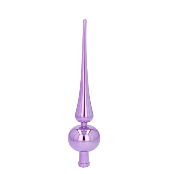Vianočný špic 30 cm - fialový