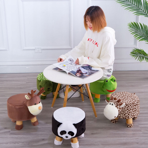 Inlea4Fun Gyerek puff ülőke - Panda