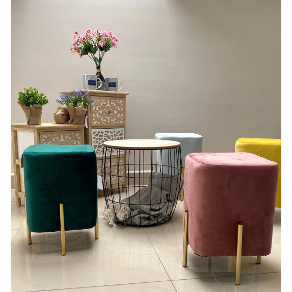 Konferenčný stolík 36/36,5 cm Inlea4Home 9213 - čierny/naturálny
