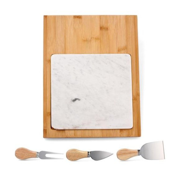 Set na servírovanie syra 33x24x1,5 cm Inlea4Home