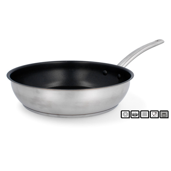 Vysoká panvica s nepriľnavým povrchom 28 cm Inlea4Home
