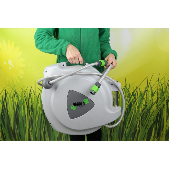 Automatikus tömlődoboz 30 m - GARDEN LINE 