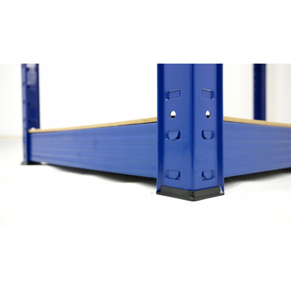 InGarden Policový regál 180 x 90 x 40 cm - modrý