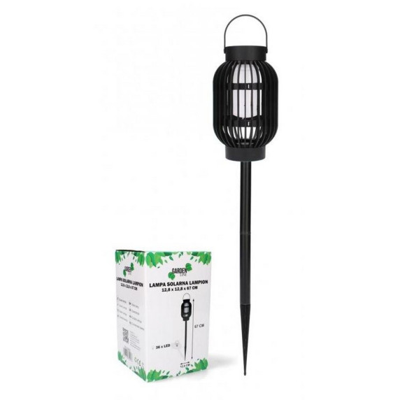 Napelemes kerti lámpa Lampion 13x13x67 cm GARDEN LINE 