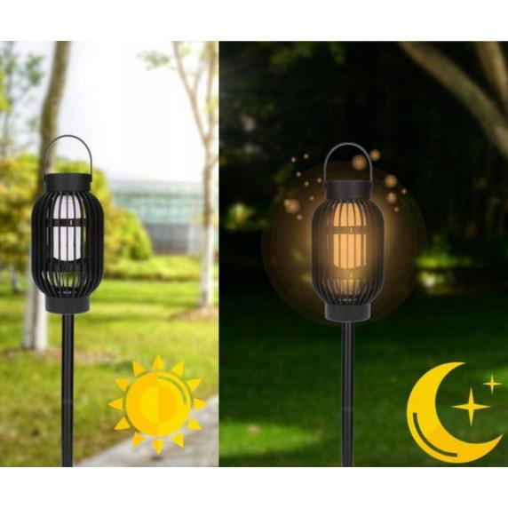 Napelemes kerti lámpa Lampion 13x13x67 cm GARDEN LINE 