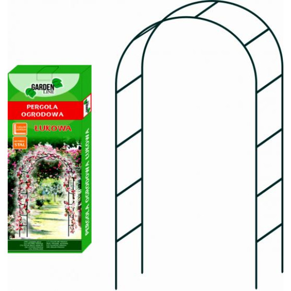 Záhradná pergola na ruže 140 x 38 x 240 cm GARDEN LINE