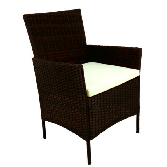 Rattan kerti bútor szett InGarden Victoria - Barna