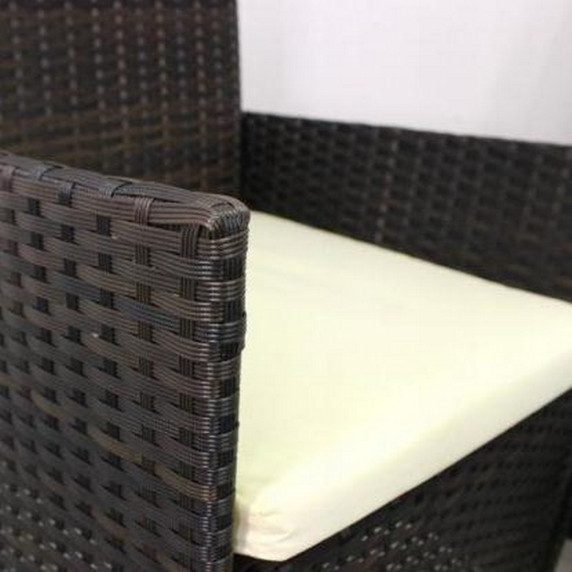 Rattan kerti bútor szett InGarden Victoria - Barna