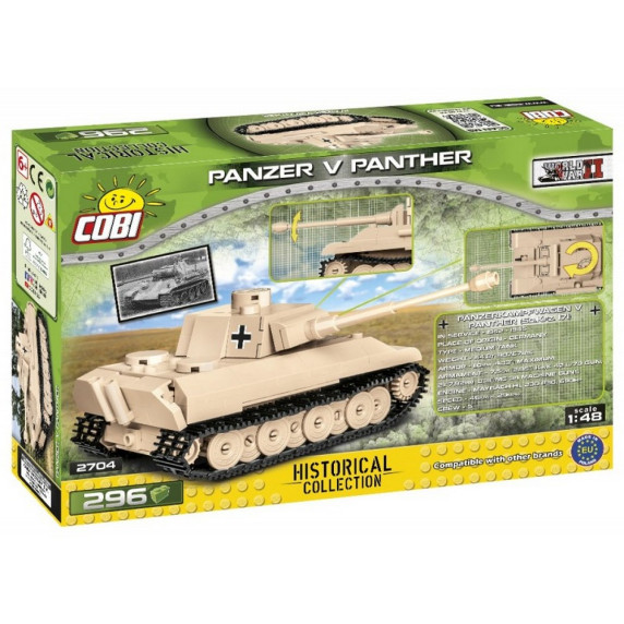 COBI 2704 WORLD WAR II WW Panzer V Panther