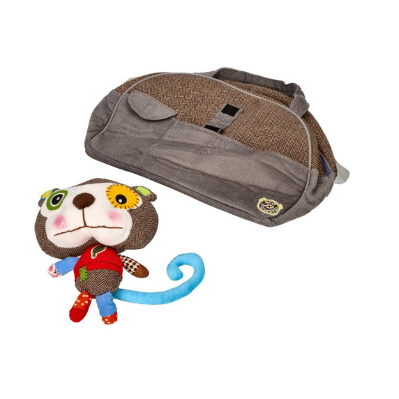 Geantă de umăr pentru copii - EcoSnoopers Monkey