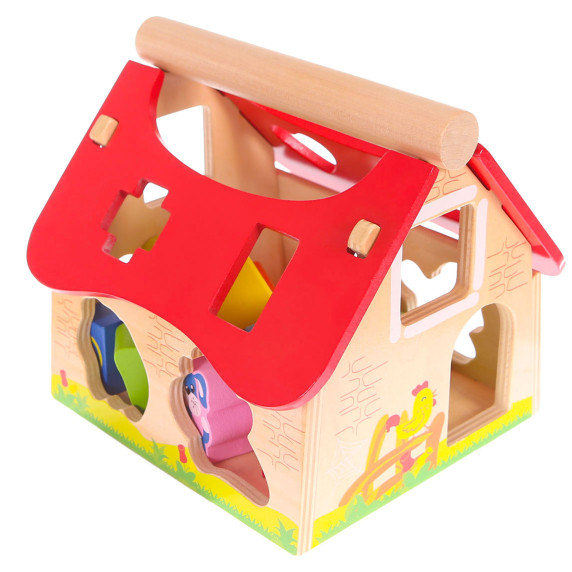 Formabedobó  ECOTOYS - tanyasi házikó