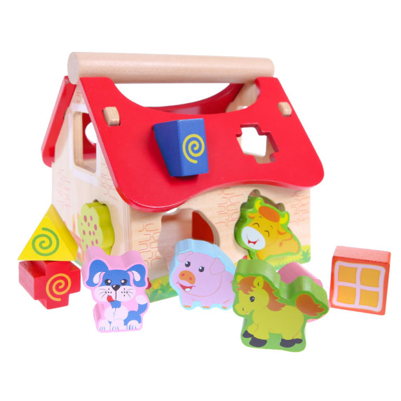Formabedobó  ECOTOYS - tanyasi házikó