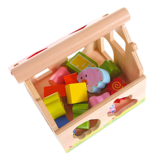Formabedobó  ECOTOYS - tanyasi házikó