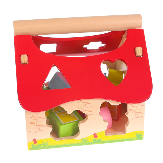 Formabedobó  ECOTOYS - tanyasi házikó