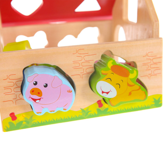 Formabedobó  ECOTOYS - tanyasi házikó