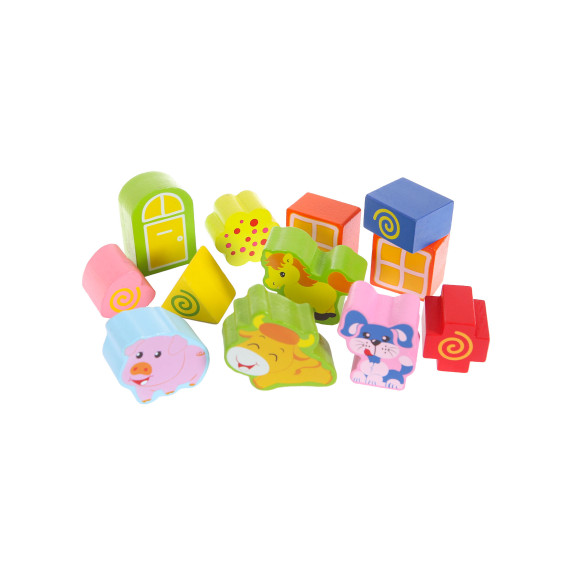 Formabedobó  ECOTOYS - tanyasi házikó