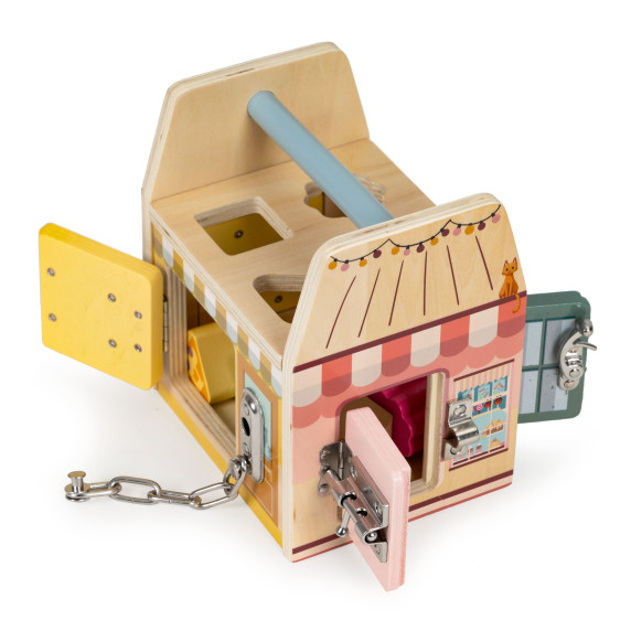 Fa oktatókocka ECOTOYS