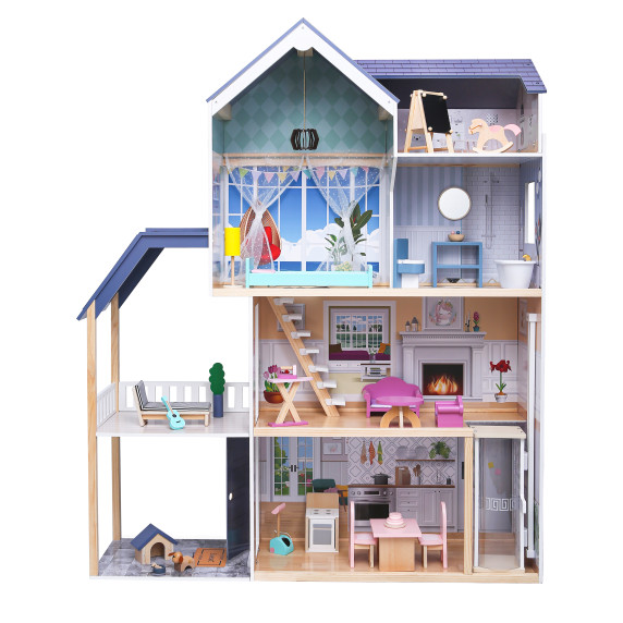 Fa babaház ECOTOYS Residence Maya