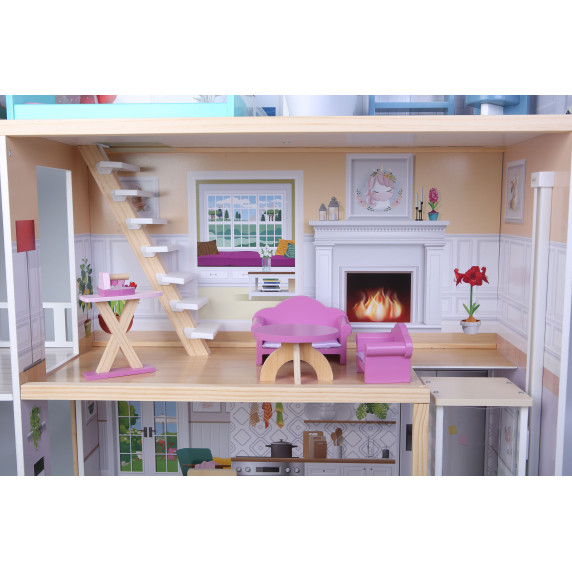 Fa babaház ECOTOYS Residence Maya