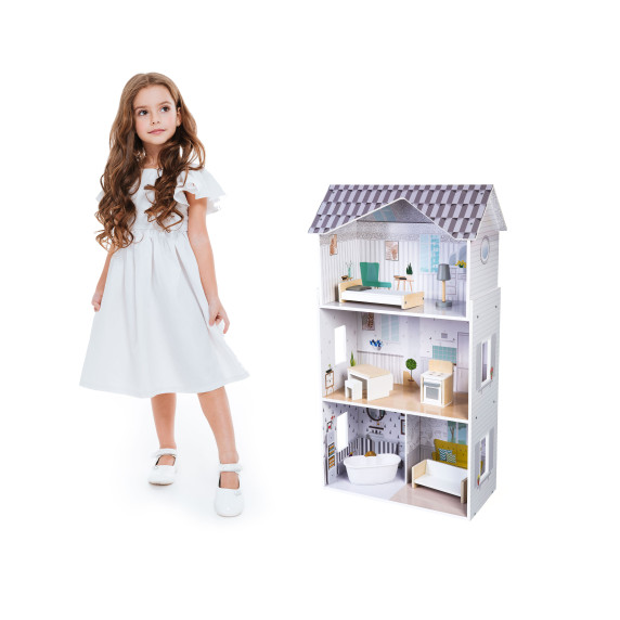 Domček pre bábiky ECOTOYS Grace Residence