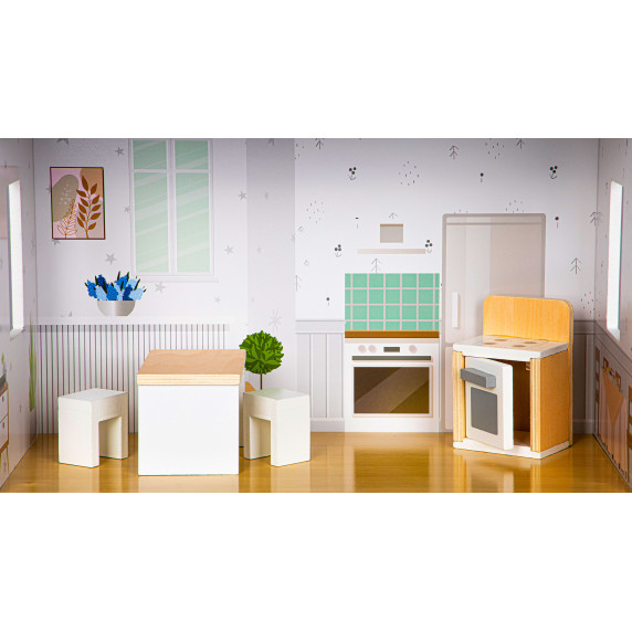 Domček pre bábiky ECOTOYS Grace Residence